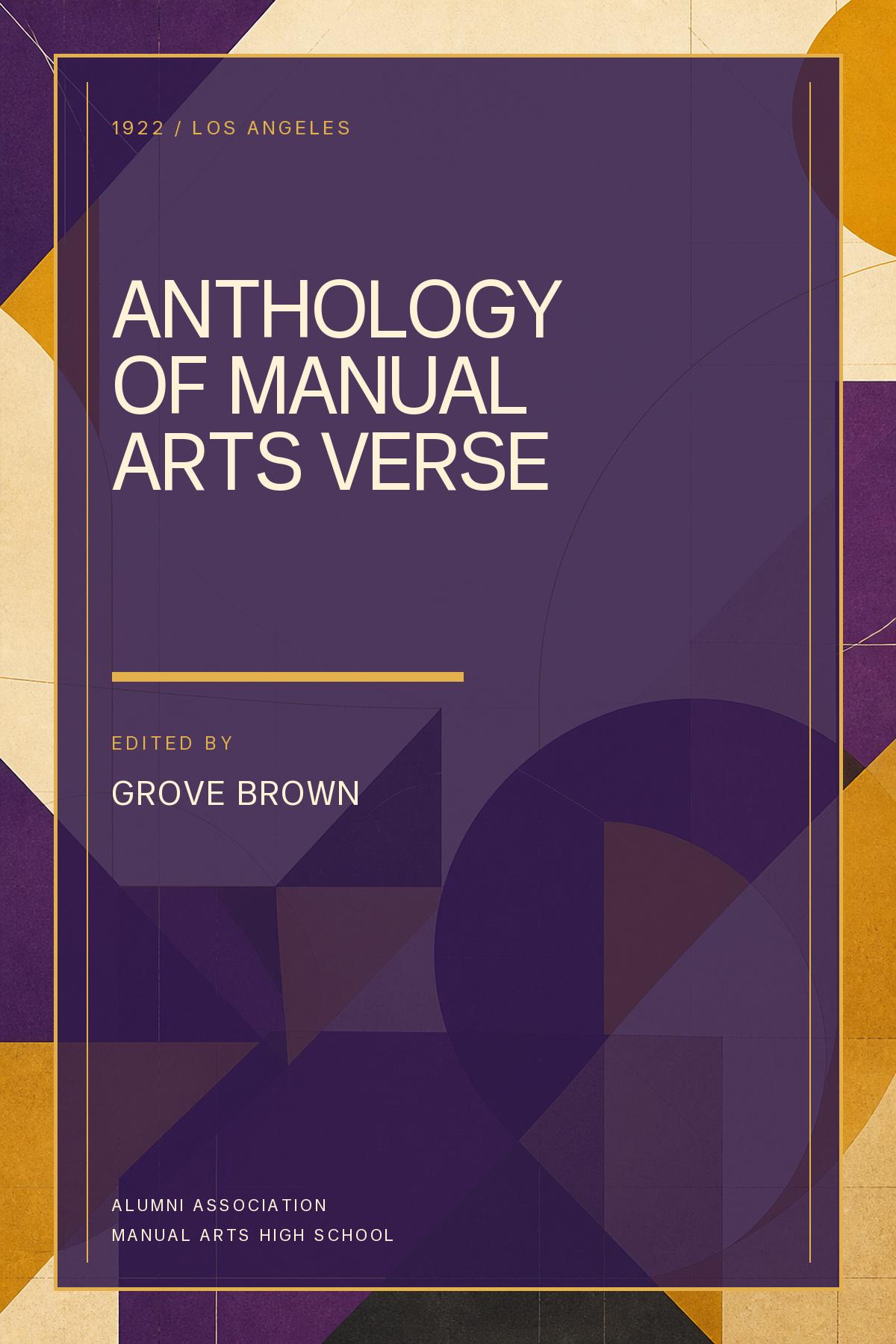 Anthology of Manual Arts Verse